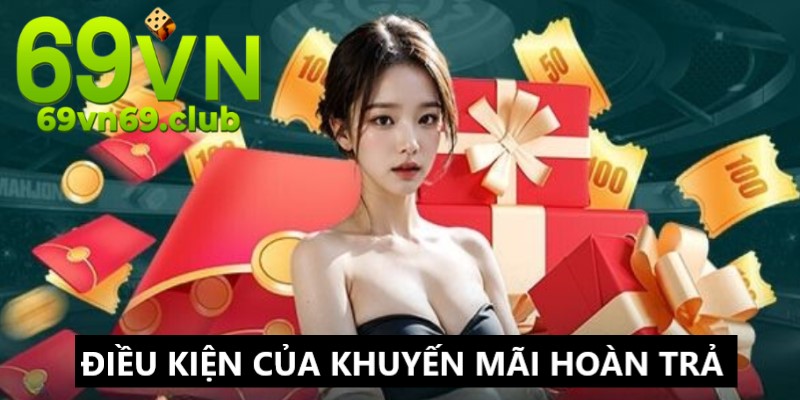 Thành viên đáp ứng những điều kiện của ưu đãi hoàn trả 